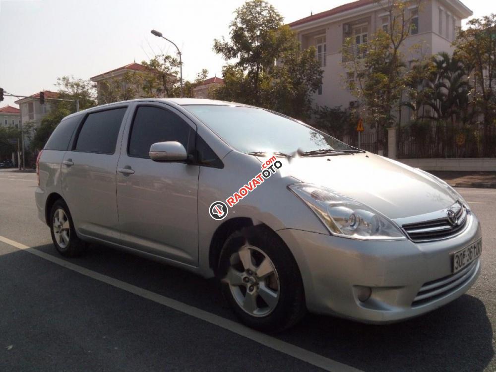 Bán Toyota Wish 2.0 AT đời 2009, màu bạc, nhập khẩu nguyên chiếc, 450 triệu-0