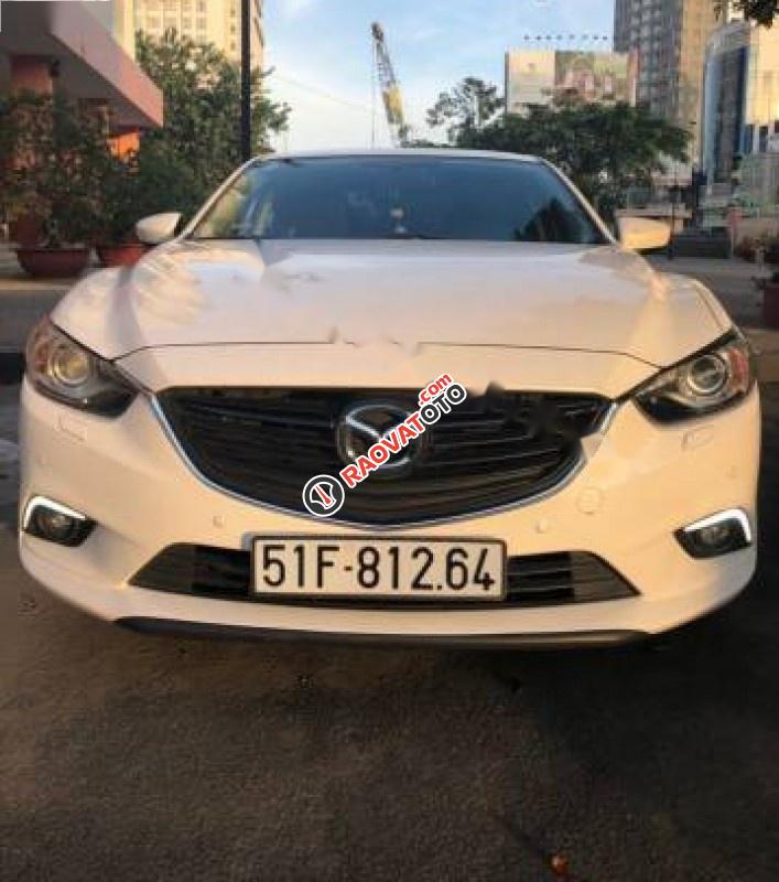 Bán Mazda 6 2.5 AT 2016, màu trắng, giá tốt-1