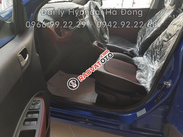 Cần bán Hyundai Grand i10 đời 2017, màu xanh lam, giá tốt-7