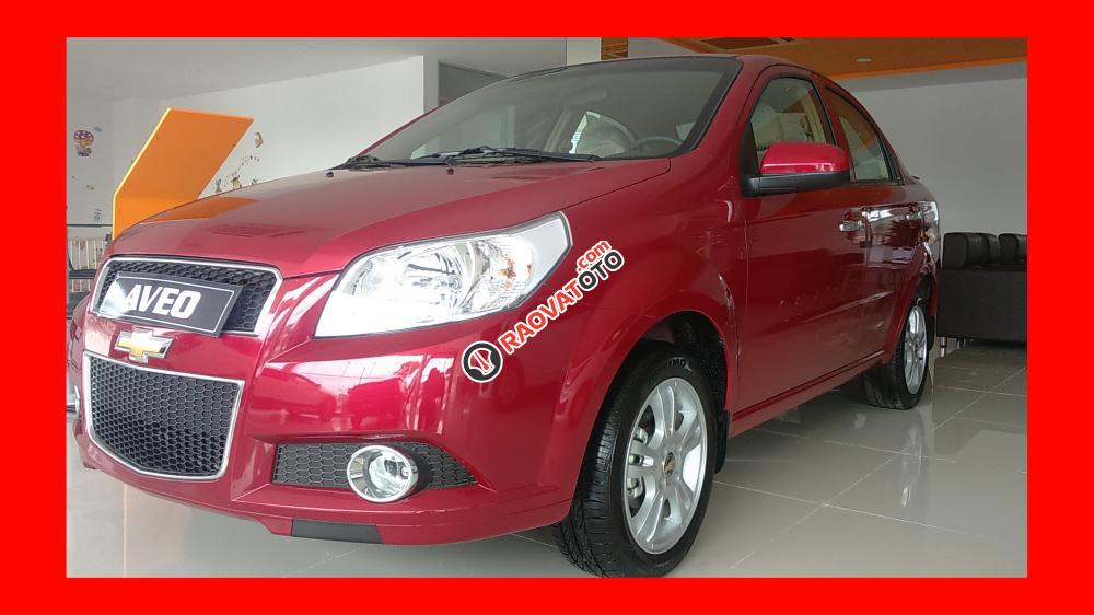 Bán Chevrolet Aveo 2017 - Xe 5 chỗ, kinh doanh Uber Grab- vay 100% giá trị xe-0