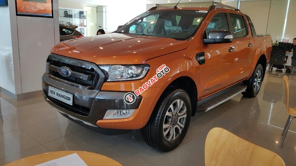 Bán Ford Ranger Wildtrak 3.2AT 4x4 2017, mới 100%, đủ màu, giao xe ngay-0