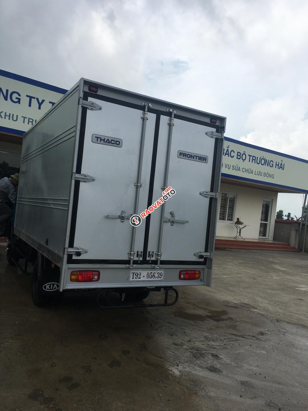 Liên hệ 0969644128, bán xe Thaco Kia K165 sản xuất 2017, màu xanh lam-0