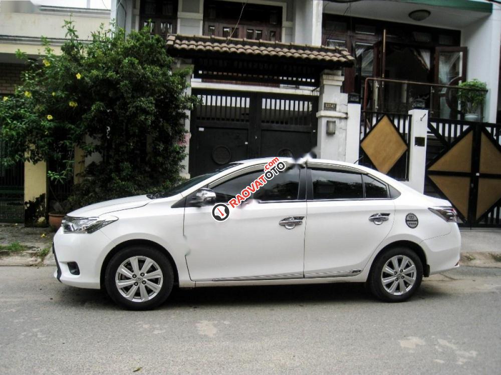 Bán ô tô Toyota Vios 1.5G đời 2016, màu trắng chính chủ, giá chỉ 515 triệu-1