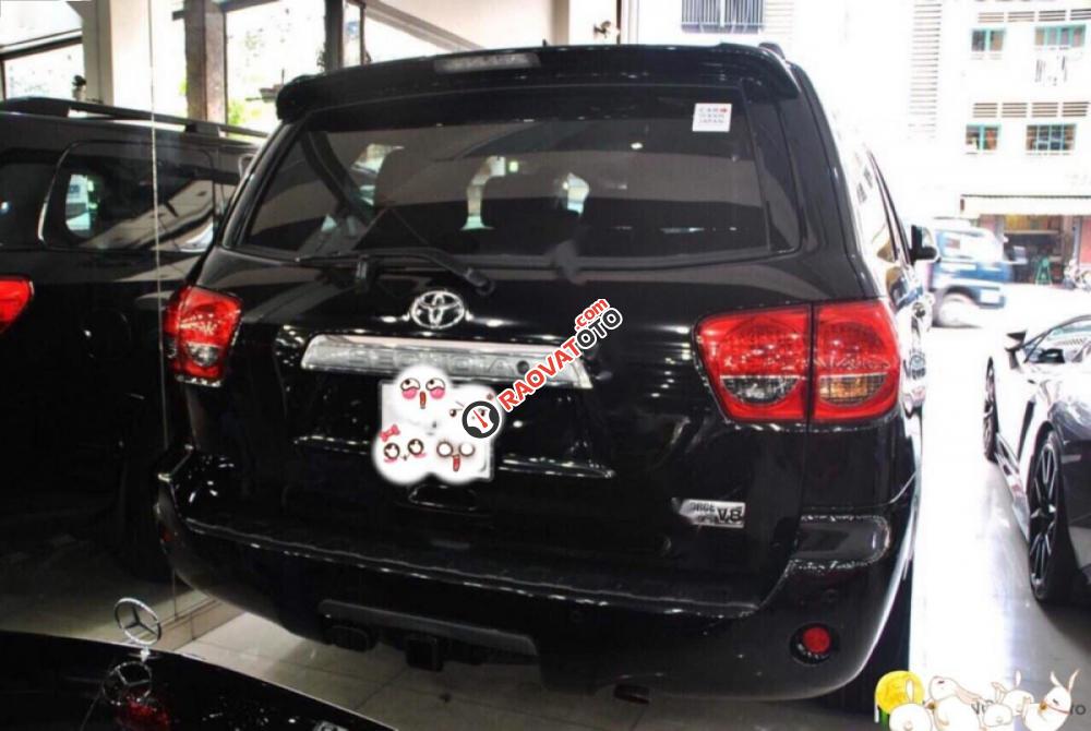 Bán Toyota Sequoia Platium 5.7 đời 2015, màu đen, xe nhập như mới-0