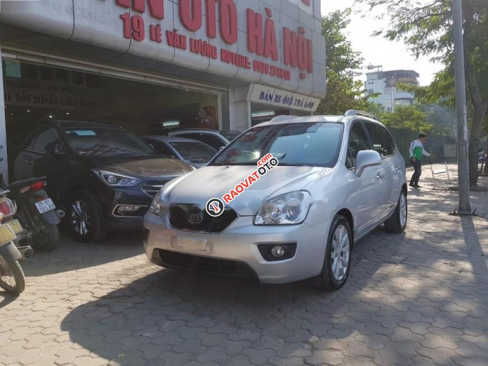 Cần bán xe Kia Carens EXMT đời 2012, màu bạc số sàn-0