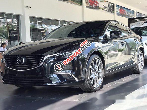 Bán ô tô Mazda 6 2017, màu đen, giá chỉ 999 triệu-1