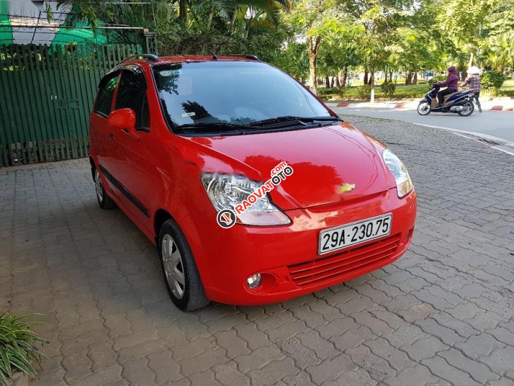 Bán Chevrolet Spark LT 0.8 MT đời 2011, màu đỏ xe gia đình, 169tr-8