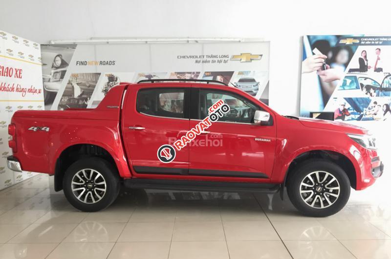 Bán xe Chevrolet Colorado High Country 2.8 AT 4x4 năm 2017, màu đỏ, nhập khẩu nguyên chiếc-2