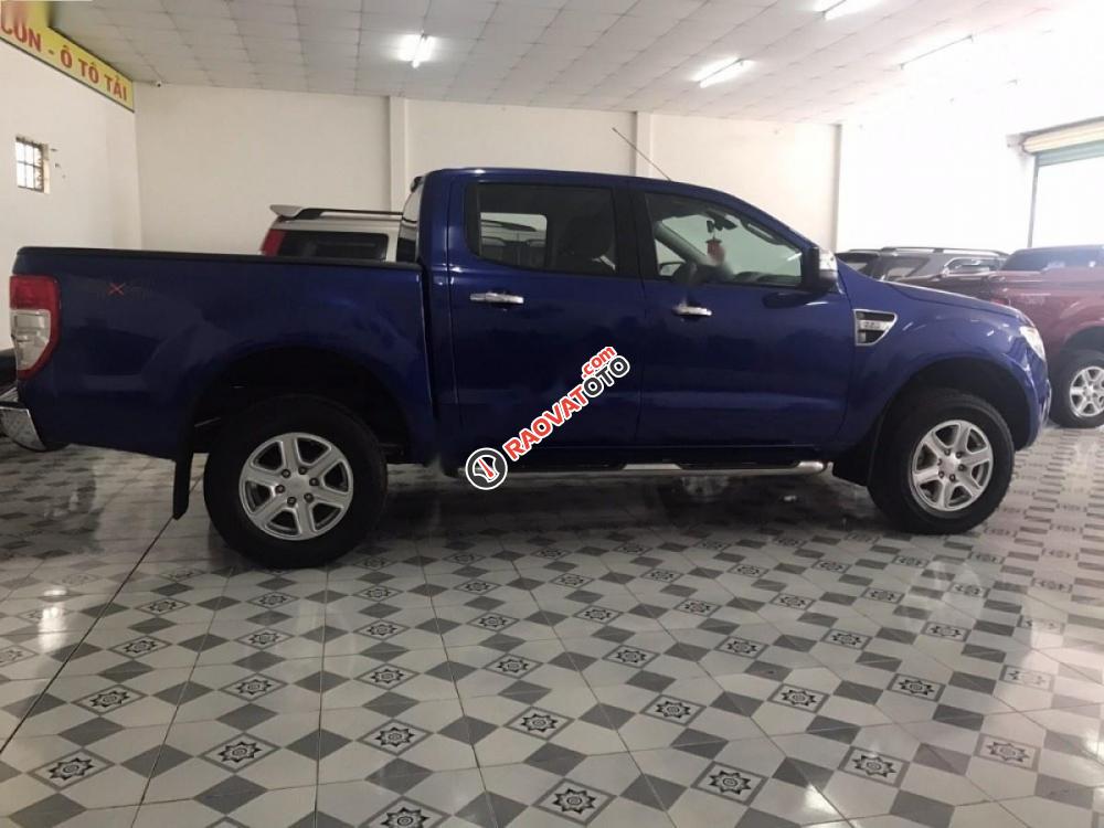 Bán xe Ford Ranger XLT 2.2L 4x4 MT đời 2014, màu xanh lam, nhập khẩu Thái, giá 510tr-2