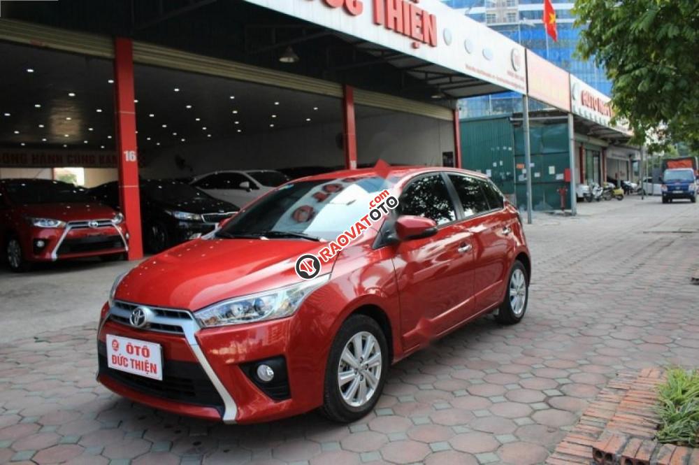 Bán xe Toyota Yaris 1.3G đời 2014, màu đỏ, nhập khẩu như mới-3