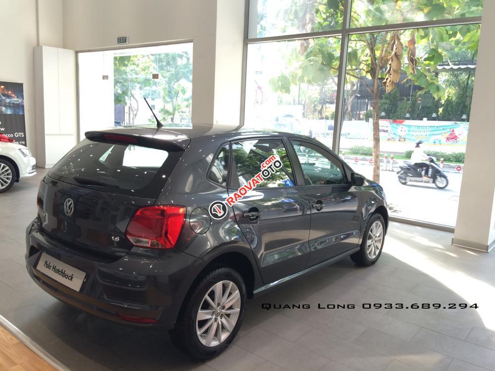 Polo Hatchback màu Carbon Steel - Nhập khẩu chính hãng - LH Long 0933689294-1