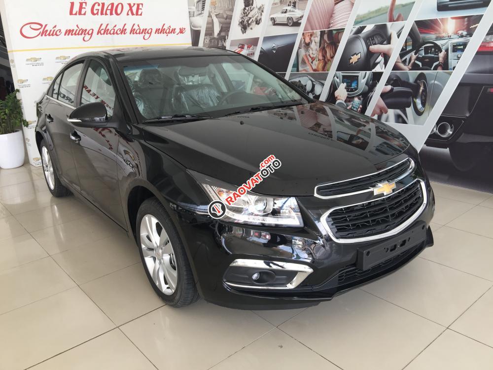 Bán xe Chevrolet Cruze LTZ 2017, hỗ trợ trên 60tr, trả góp 80%, gọi ngay 0981351282-0