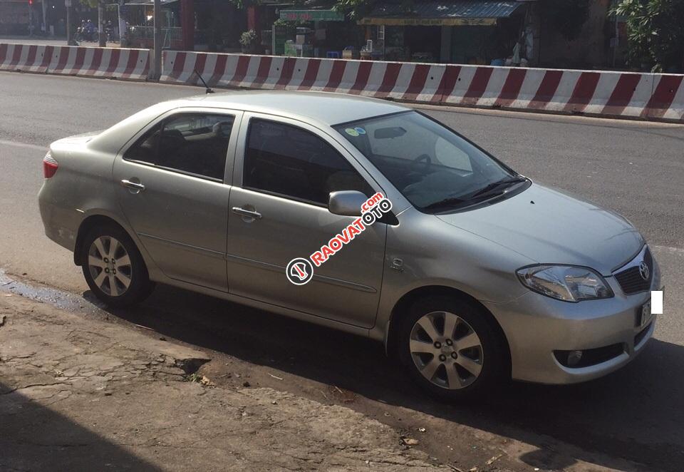 Bán xe Toyota Vios G đời 2007, màu bạc, xe đẹp zin-4