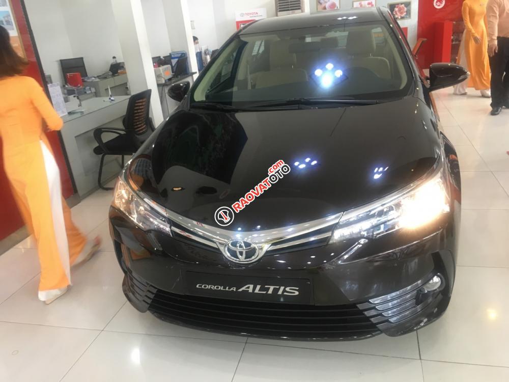 Bán Toyota Corolla Altis E CVT , màu đen-1