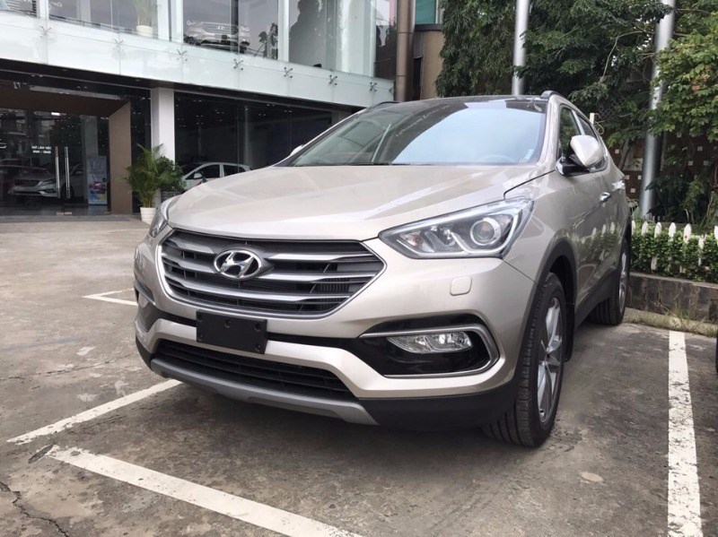 Cần bán Hyundai Santa Fe đời 2017, màu trắng, nhập khẩu nguyên chiếc-15