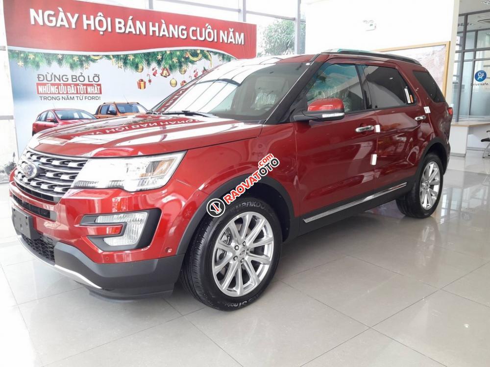 Bán Ford Explorer Limited Ecoboost thế hệ mới của 2017, giá tốt nhất tại Showroom, xe nhập giao ngay-1