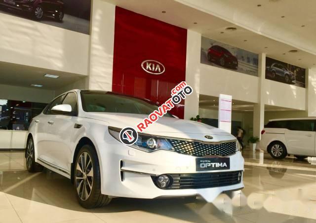 Bán ô tô Kia Optima đời 2016, màu trắng-0