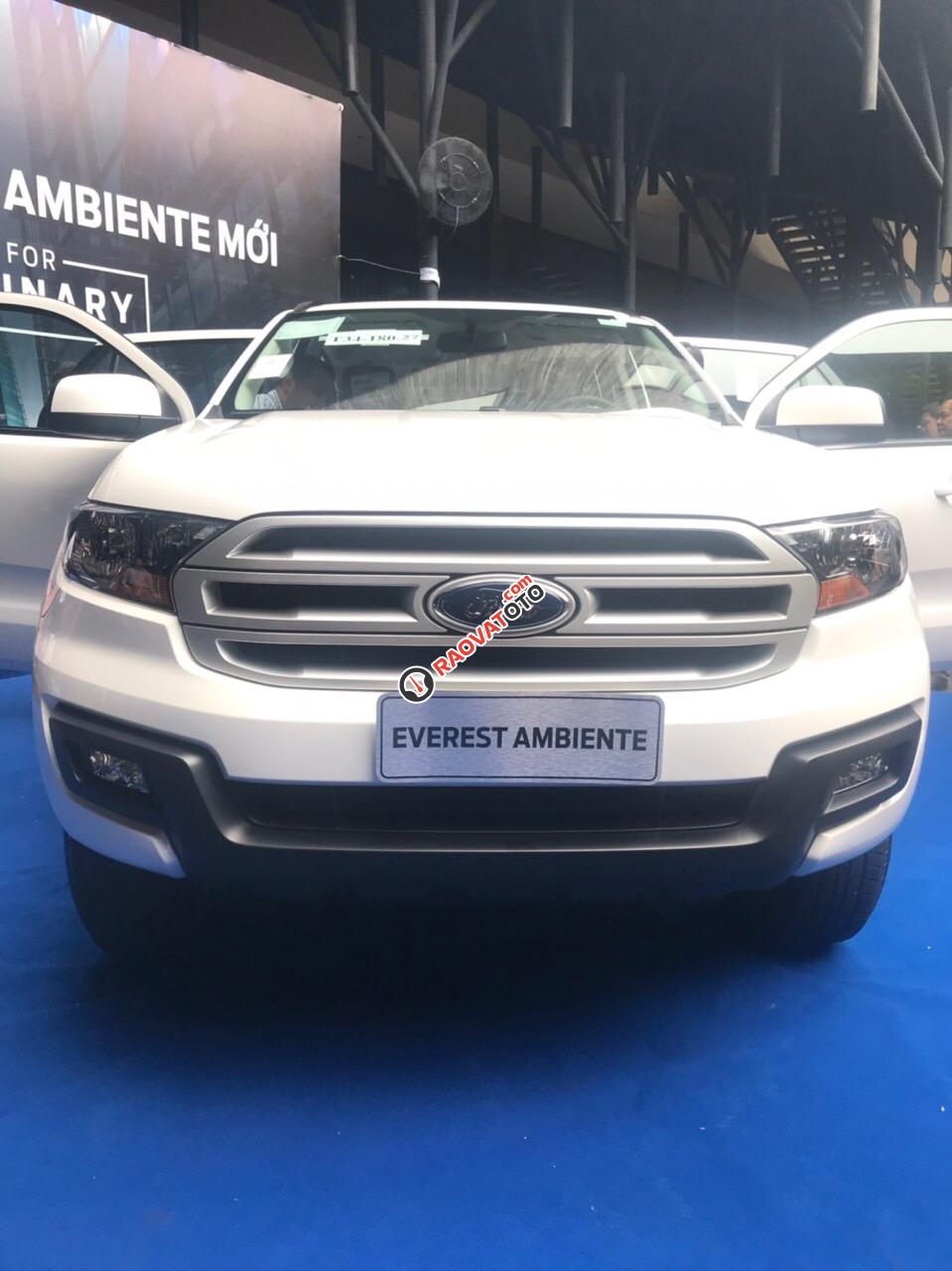 Bán Ford Everest Ambiente đời 2018, giao ngay lô xe đầu tiên-0