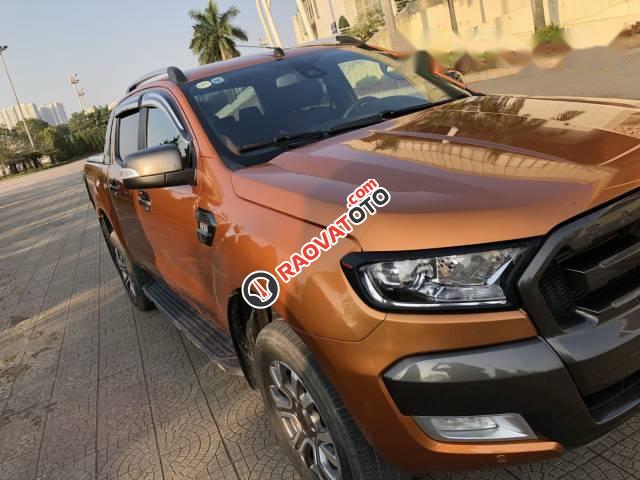 Chính chủ bán ô tô Ford Ranger năm 2016, màu cam-5