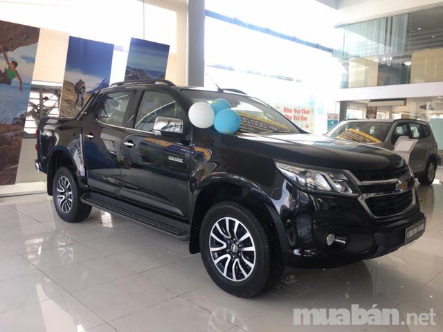 Bán Chevrolet Colorado đời 2017, màu đen, xe nhập, 839tr-0