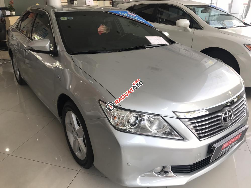 Bán Camry 2.5Q 2013, màu bạc, hỗ trợ vay 75% lãi suất ưu đãi-1