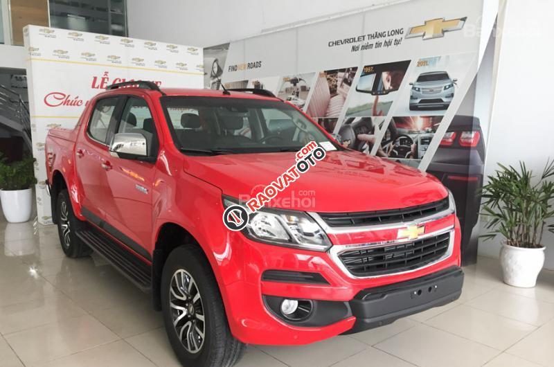 Bán xe Chevrolet Colorado High Country 2.8 AT 4x4 năm 2017, màu đỏ, nhập khẩu nguyên chiếc-1