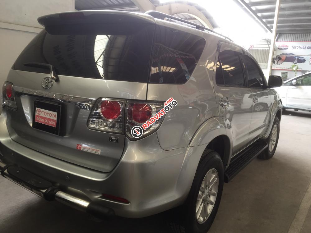 Bán Toyota Fortuner G đời 2014, màu bạc, máy dầu. Hỗ trợ vay 70%-0