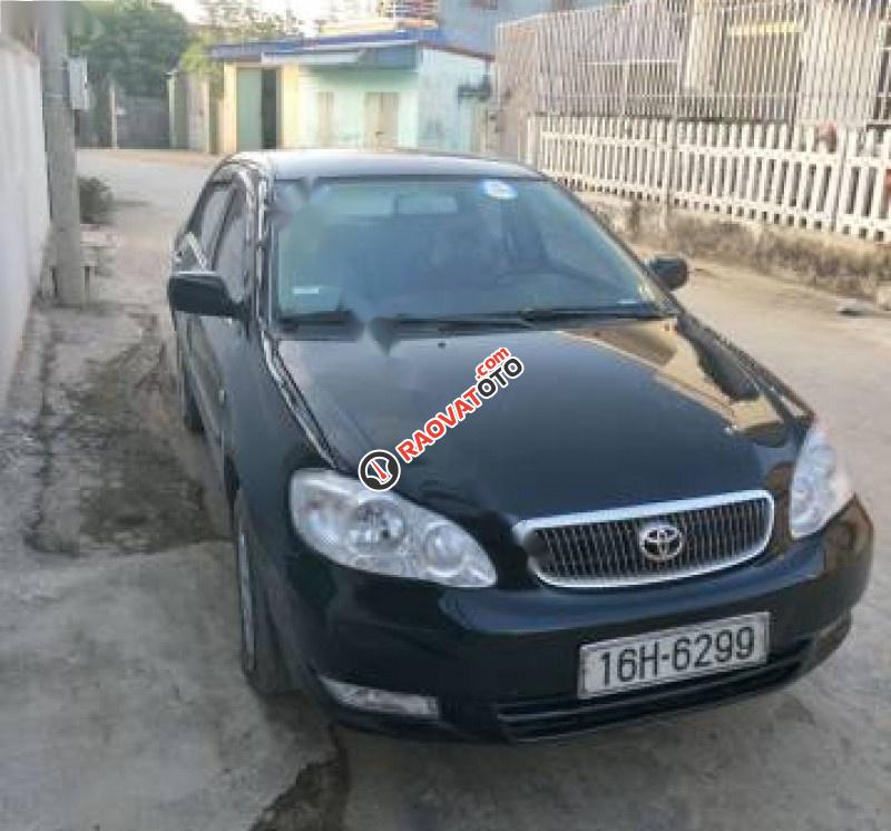 Bán xe Toyota Corolla J 1.3 MT 2003, màu đen xe gia đình, giá 246tr-1