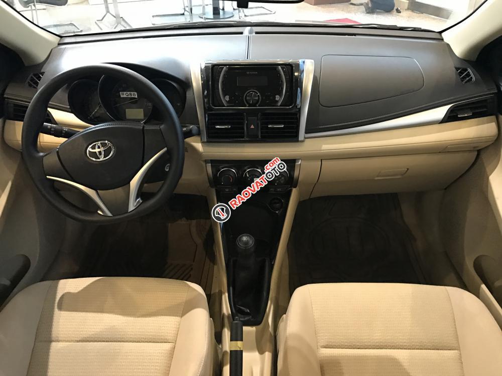 Bán xe Toyota Vios 1.5E, khuyến mãi giảm tiền mặt, tặng phụ kiện, xe giao ngay, tài trợ vay 80%-6