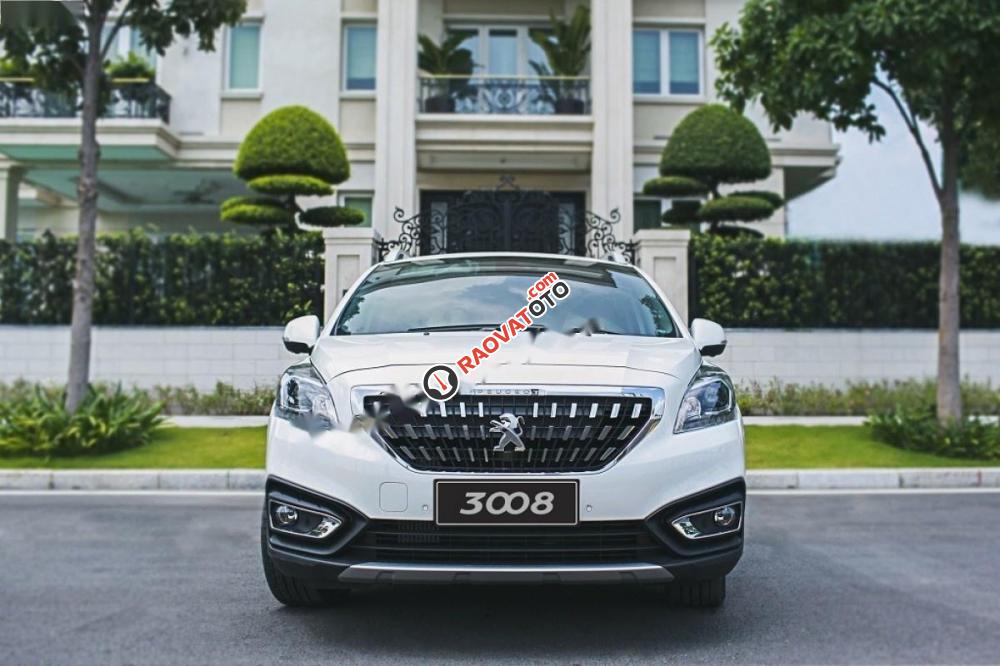 Cần bán Peugeot 3008 1.6AT đời 2017, màu trắng-4