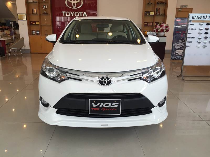 Cần bán Toyota Vios sản xuất 2017, màu trắng, nhập khẩu nguyên chiếc, giá chỉ 480 triệu-1