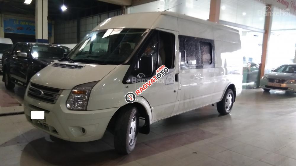 Bán ô tô Ford Transit LX đời 2016 MT, màu trắng, giá 698tr, BH đến 9/2019-1