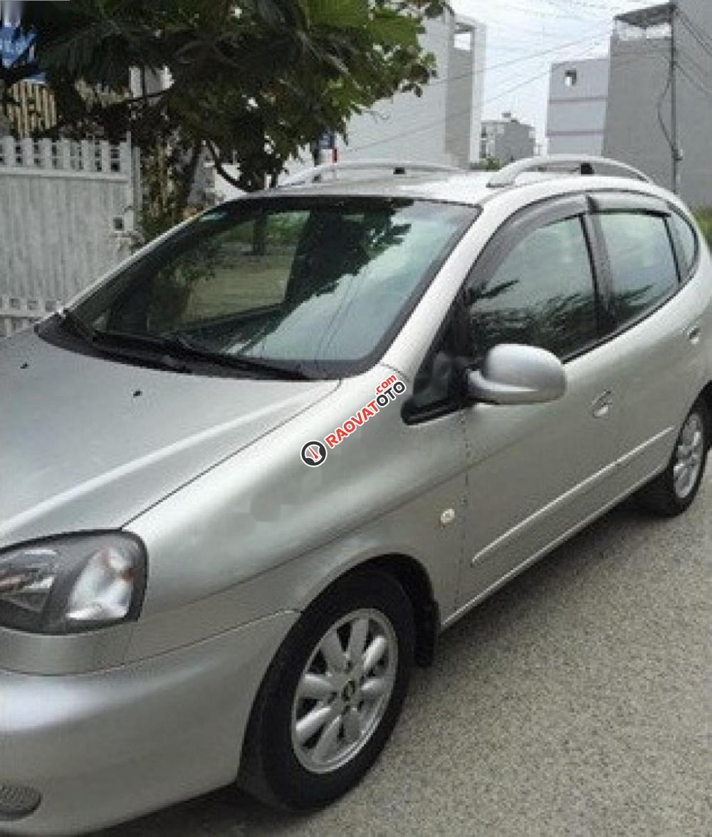 Bán Chevrolet Vivant CDX AT 2009, màu bạc -1