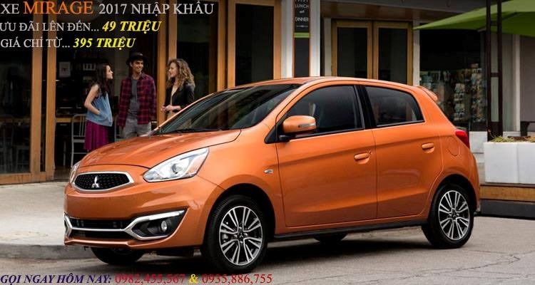 Bán Mitsubishi Mirage năm 2017, màu trắng, nhập khẩu chính hãng-12