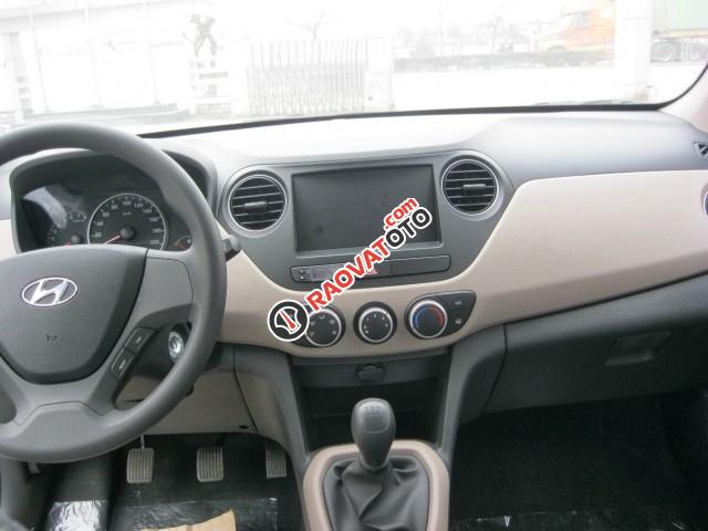 Bán xe Hyundai Grand i10 1.2MT Sedan lắp ráp đời 2018, màu trắng, mua xe chỉ từ 80 triệu đồng, LH: 0904675566-0