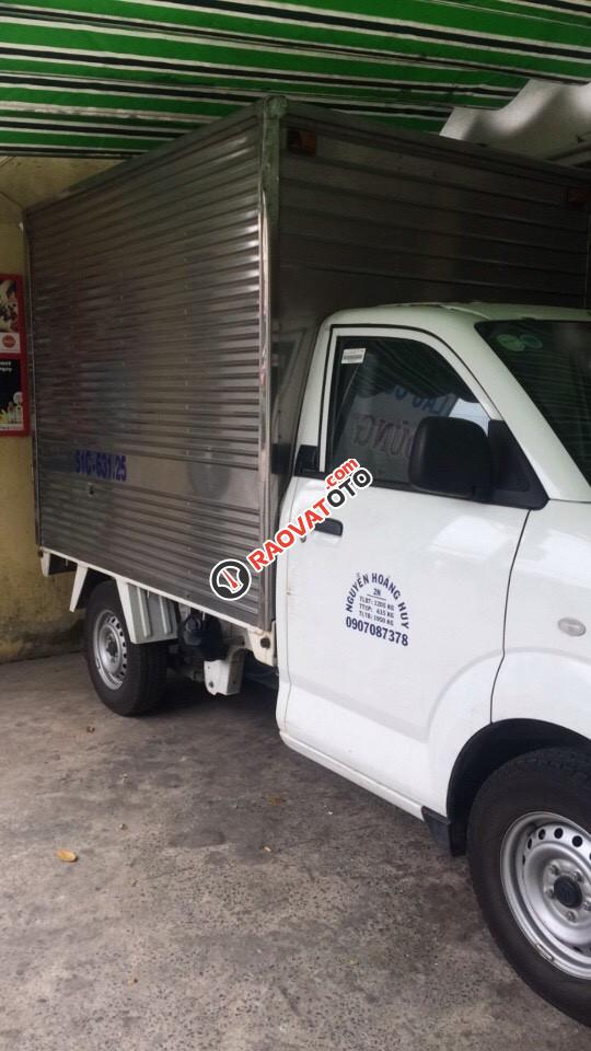 Cần bán gấp con xe tải cũ Suzuki đời 2015, thùng mui kín giá thương lượng-1