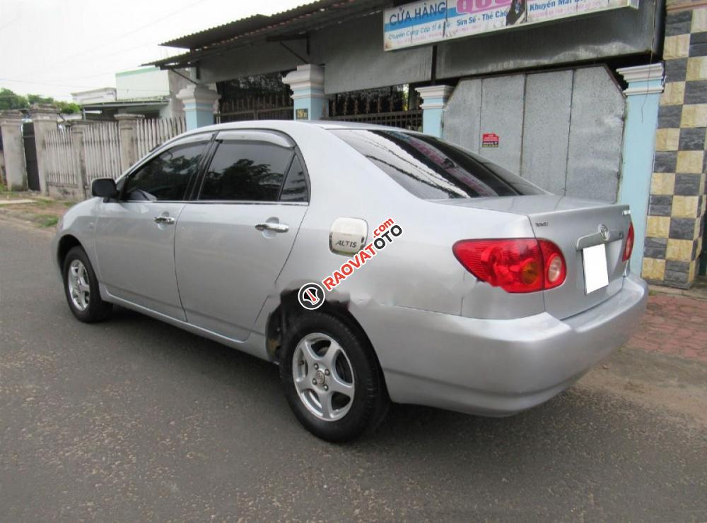 Bán xe Toyota Corolla Altis MT đời 2003, màu bạc-4