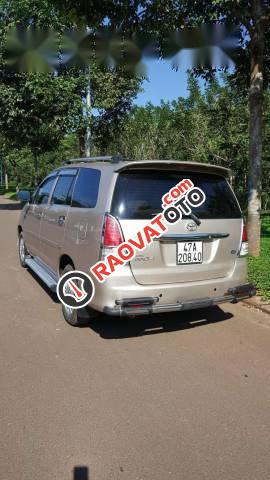 Bán Toyota Innova đời 2008, màu vàng cát-3