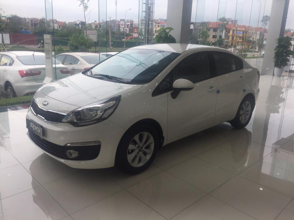 Cần bán xe Kia Rio 2017, màu trắng, nhập khẩu, 520 triệu-2