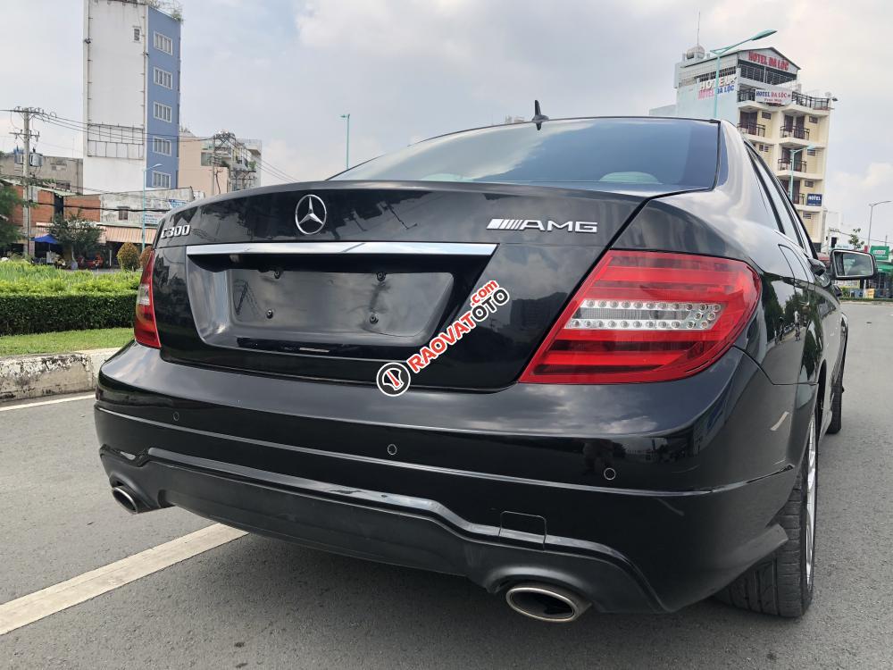 Mercedes C300 AMG ĐK 2012 form mới, màu đen, xe loại cao cấp hàng full đủ đồ-1