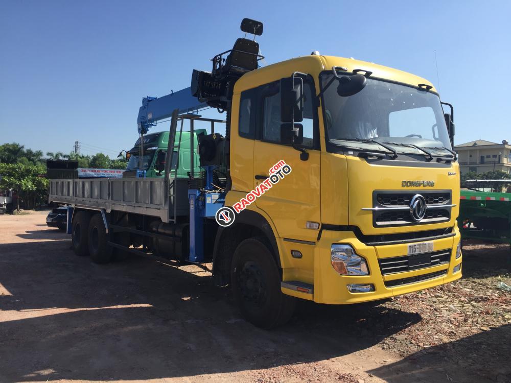 Xe Dongfeng, Howo, Faw gắn cẩu tự hành 3-5 tấn, 7 tấn, 8-10 tấn, 12-15 tấn Soosan, tanado, Kanglim, Unic 2016, 2017-1