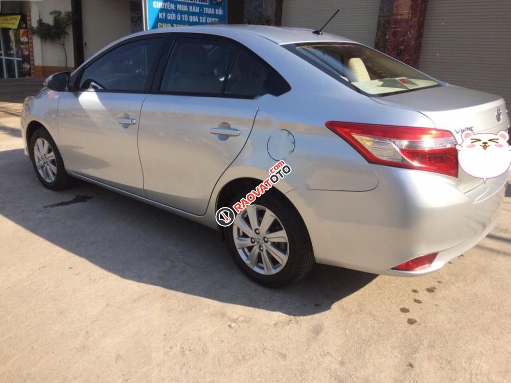 Bán ô tô Toyota Vios 1.5E đời 2016, màu bạc, giá 460tr-2