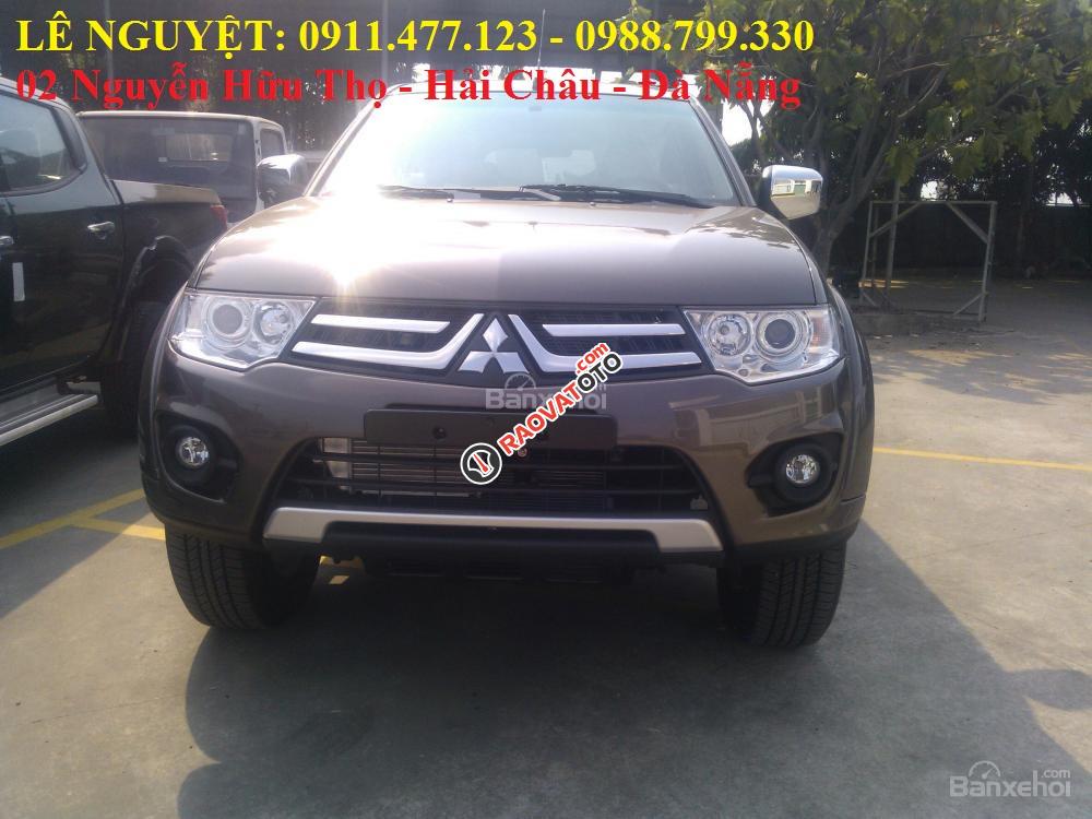 Mitsubishi Pajero Sport màu nâu, xe 7 chỗ, hỗ trợ trả góp, LH Lê Nguyệt: 0911.477.123 - 0988.799.330-3