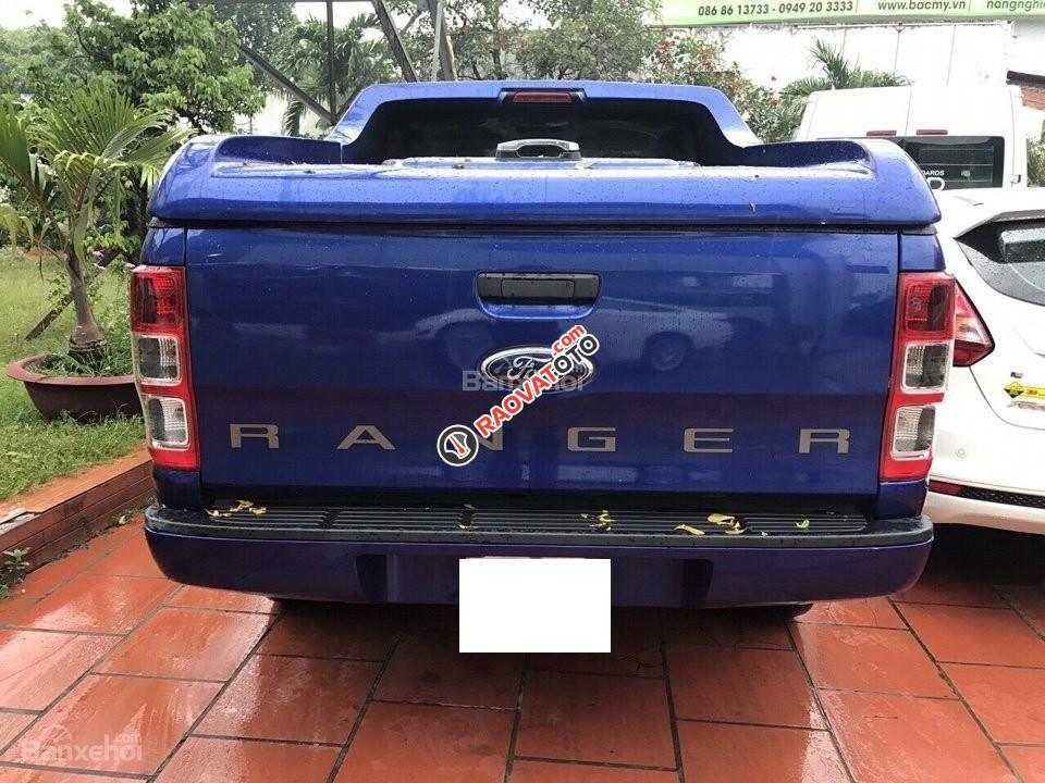 Bán ô tô Ford Ranger năm 2015 AT, màu xanh lam, 557tr, BH 1 năm-1