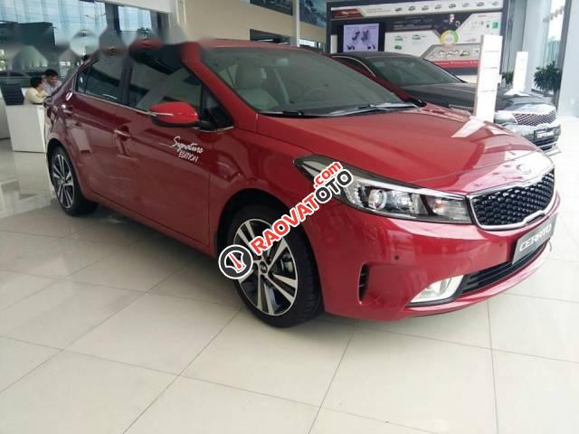 Bán Kia Cerato đời 2017, màu đỏ-0