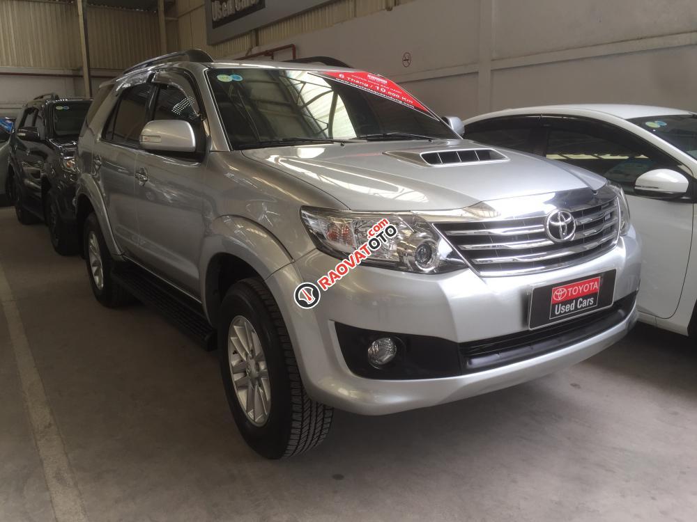 Bán Toyota Fortuner G đời 2014, màu bạc, máy dầu. Hỗ trợ vay 70%-5