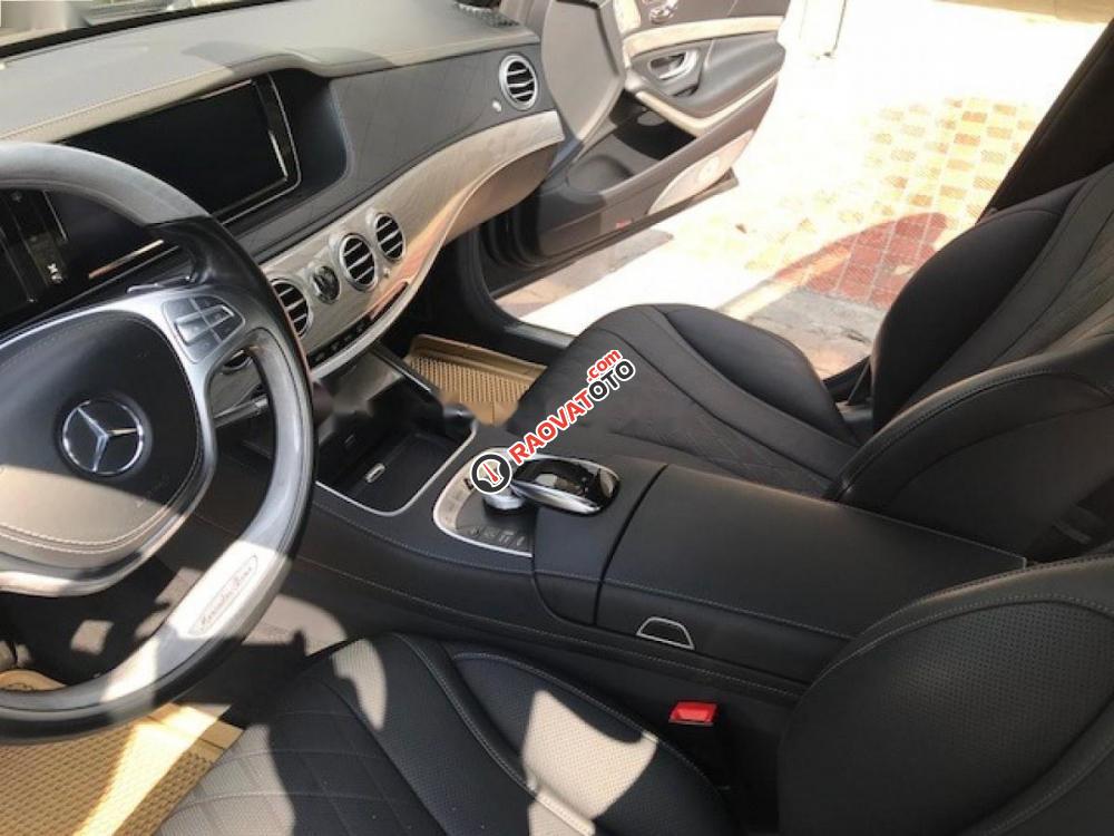 Cần bán Mercedes S500L đời 2015, màu đen chính chủ-7