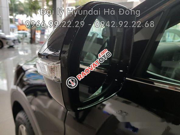 Bán ô tô Hyundai Santa Fe đời 2017, màu đen, nhập khẩu nguyên chiếc-13