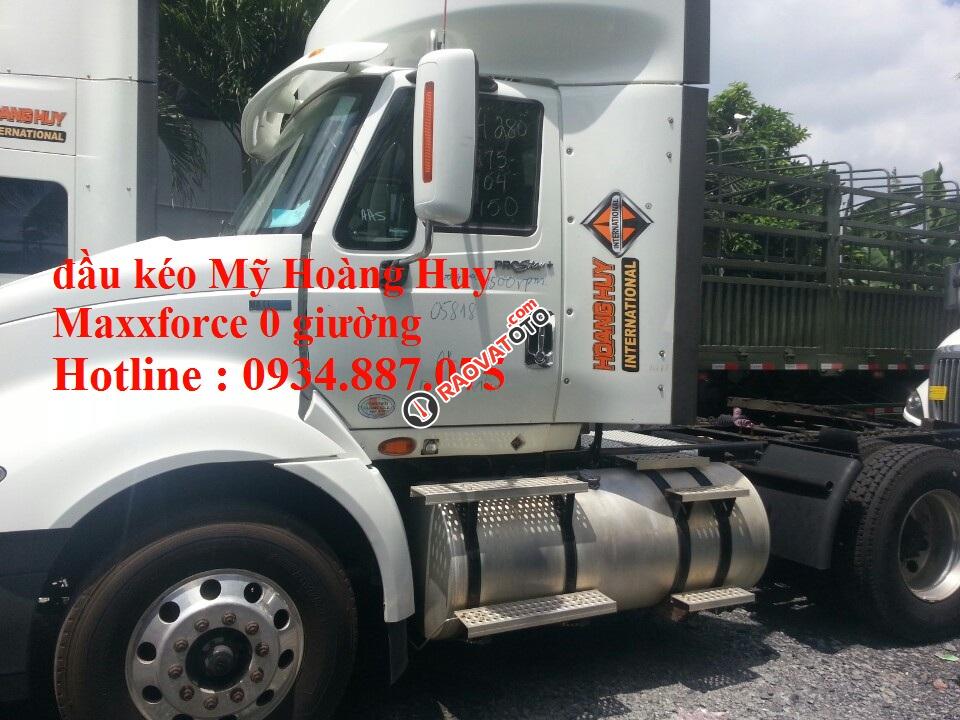 Đầu kéo Mỹ Hoàng Huy 0 giường (daycab) máy Maxxforce đã qua xử lý khí thải-1