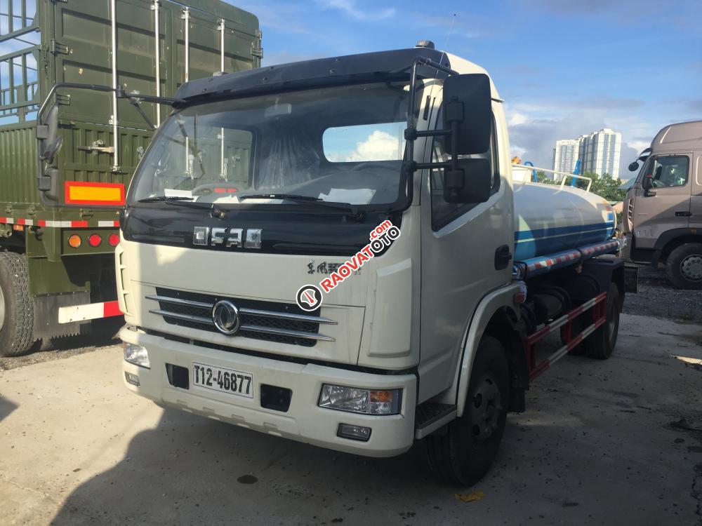 Xe ô tô chở nước Dongfeng 5m3, 9m3 nhập khẩu nguyên chiếc 2017-0